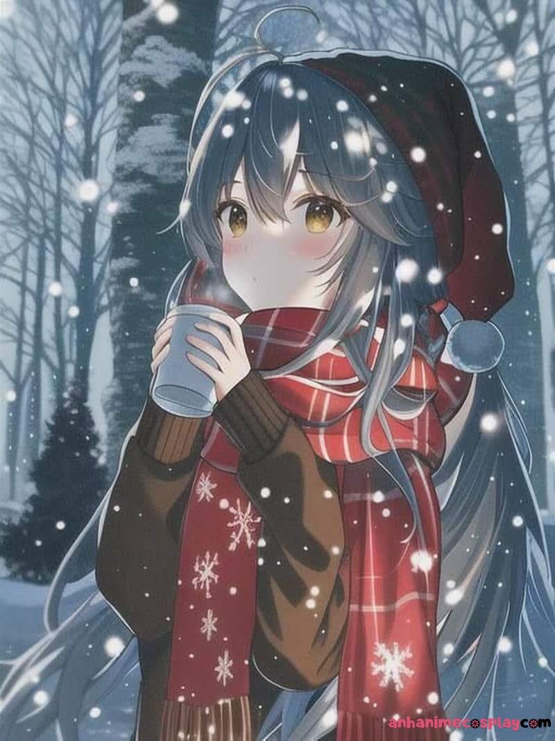 tuyết rơi anime iu